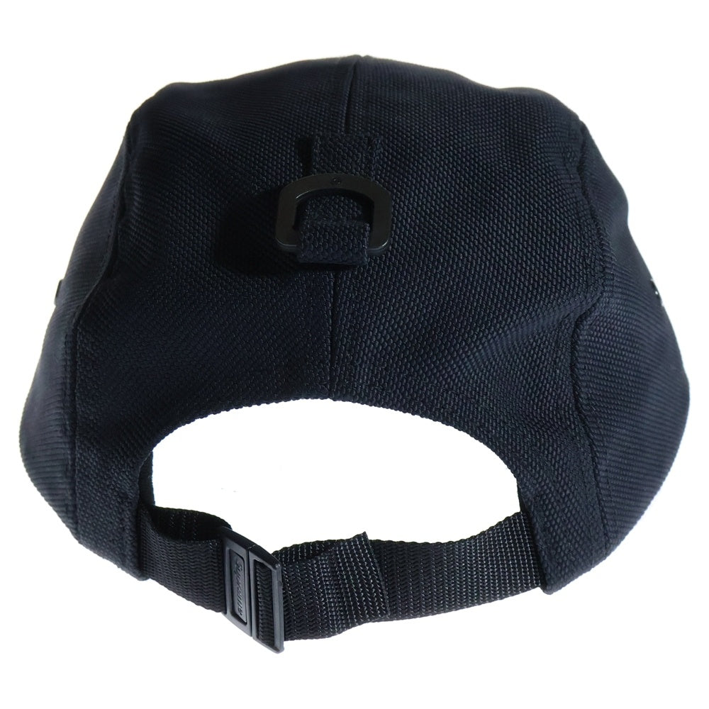 SUPREME(シュプリーム) 19AW Ballistic Nylon Camp Cap ボックスロゴ バリスティック ナイロン キャンプキャップ 帽子 ブラック