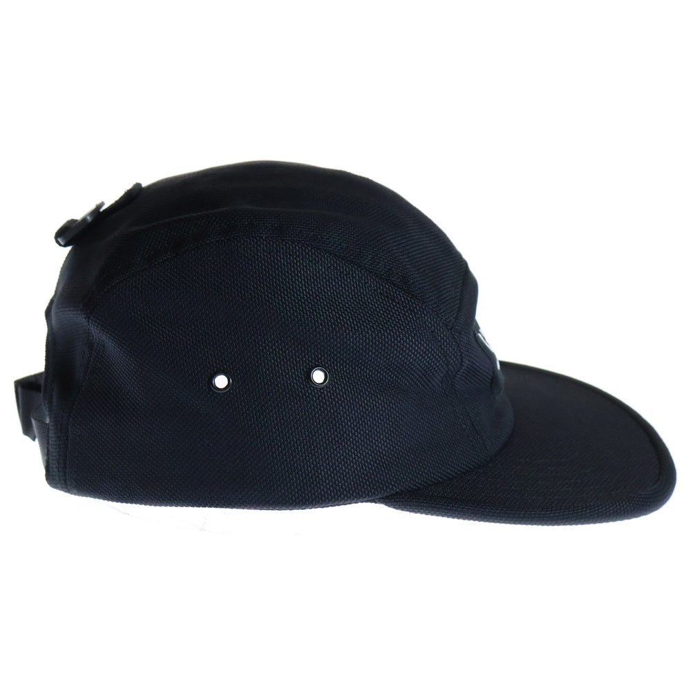 SUPREME(シュプリーム) 19AW Ballistic Nylon Camp Cap ボックスロゴ バリスティック ナイロン キャンプキャップ 帽子 ブラック