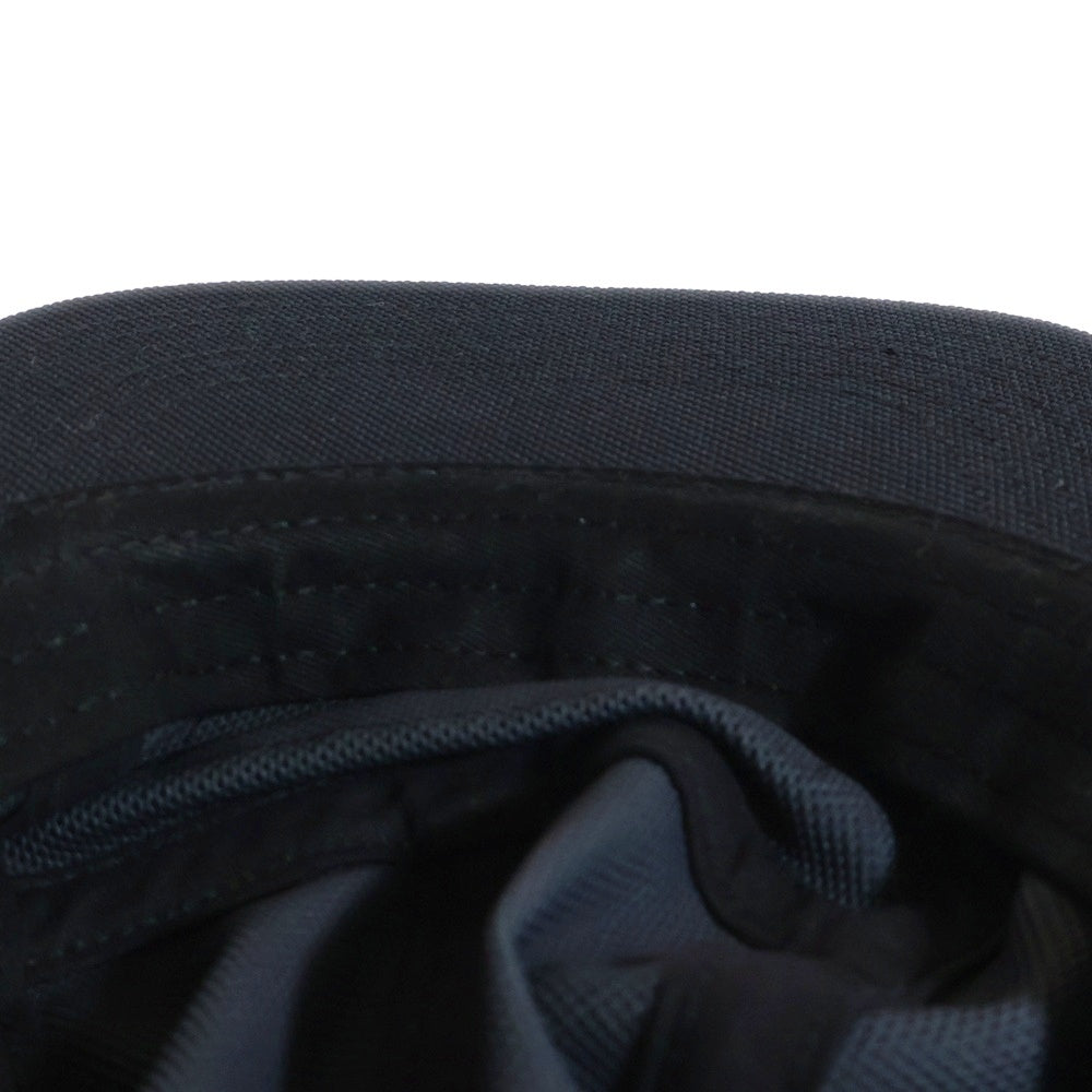 SUPREME(シュプリーム) 19AW Ballistic Nylon Camp Cap ボックスロゴ バリスティック ナイロン キャンプキャップ 帽子 ブラック