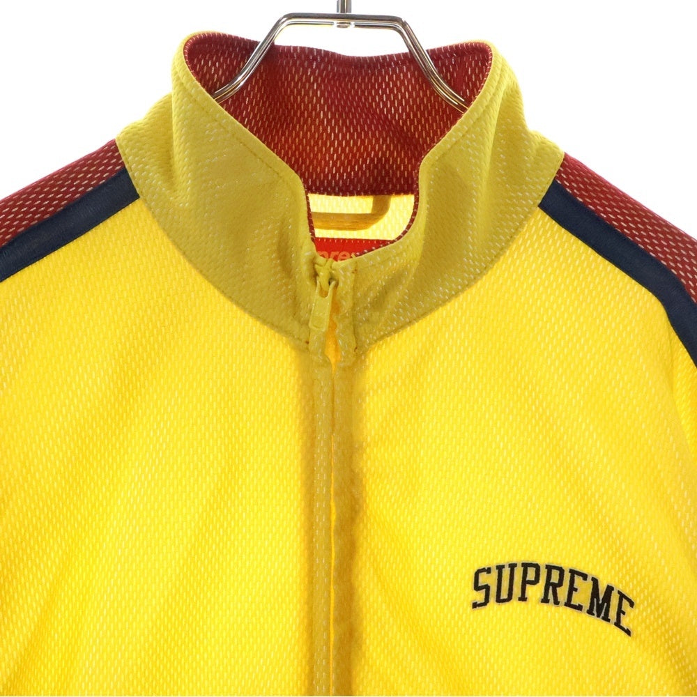 SUPREME(シュプリーム) 18SS Bonded Mesh Track Jacket ボンデッド メッシュ トラックジャケット ジャージ イエロー