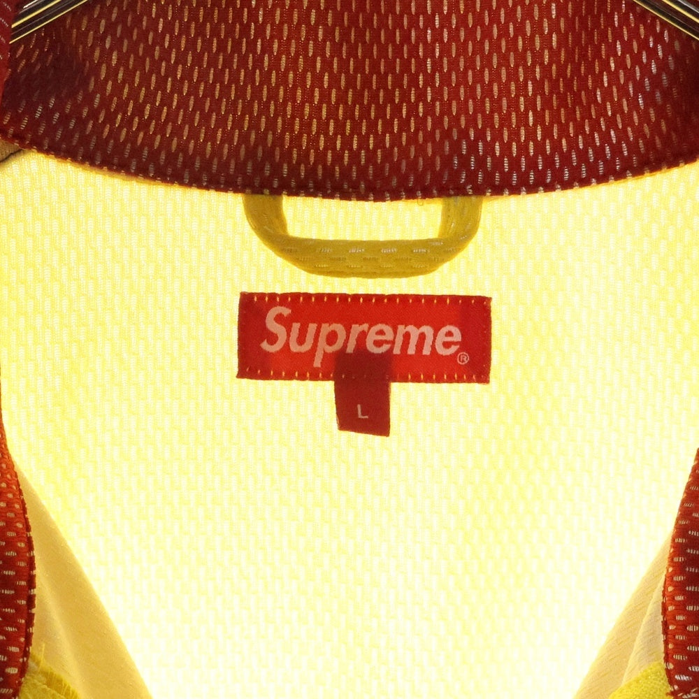 SUPREME(シュプリーム) 18SS Bonded Mesh Track Jacket ボンデッド メッシュ トラックジャケット ジャージ イエロー
