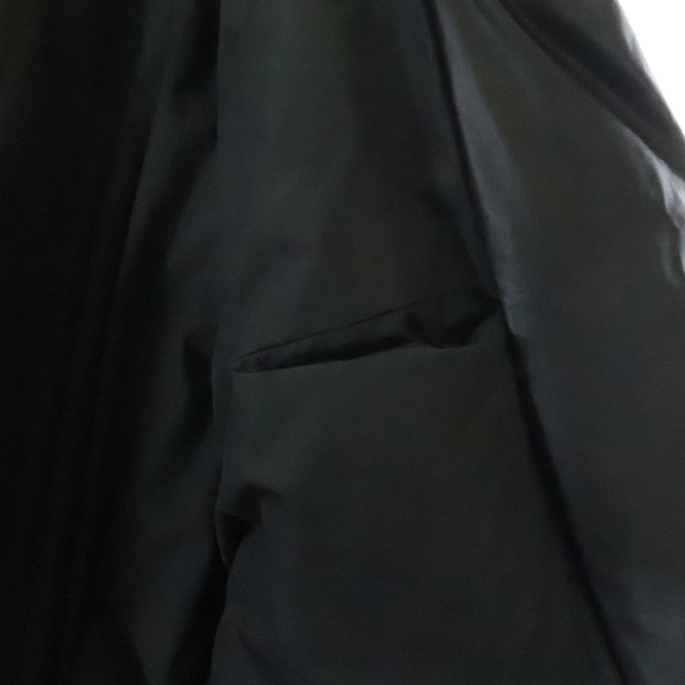 YEEZY GAP(イージーギャップ) ROUND JACKET 中綿 コーティング ボタンレス ラウンドダウンジャケット ブラック 801132-00