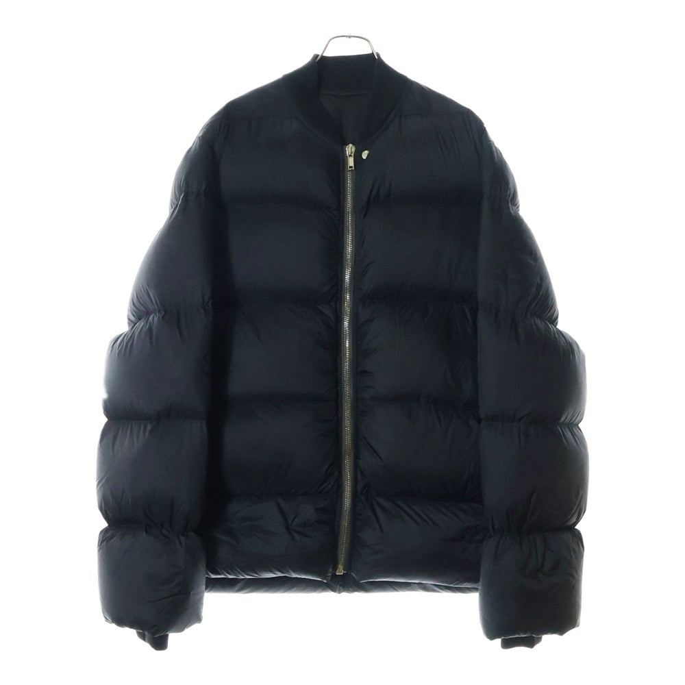 Rick Owens(リックオウエンス) 21AW GETHSEMANE FLIGHT JACKET ゲッセマネ期 フライトダウンジャケット ブラック RU02A5788-NZD3