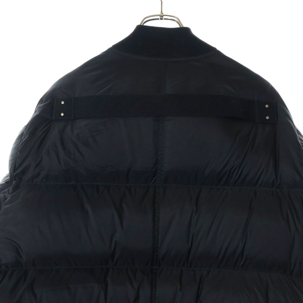 Rick Owens(リックオウエンス) 21AW GETHSEMANE FLIGHT JACKET ゲッセマネ期 フライトダウンジャケット ブラック RU02A5788-NZD3