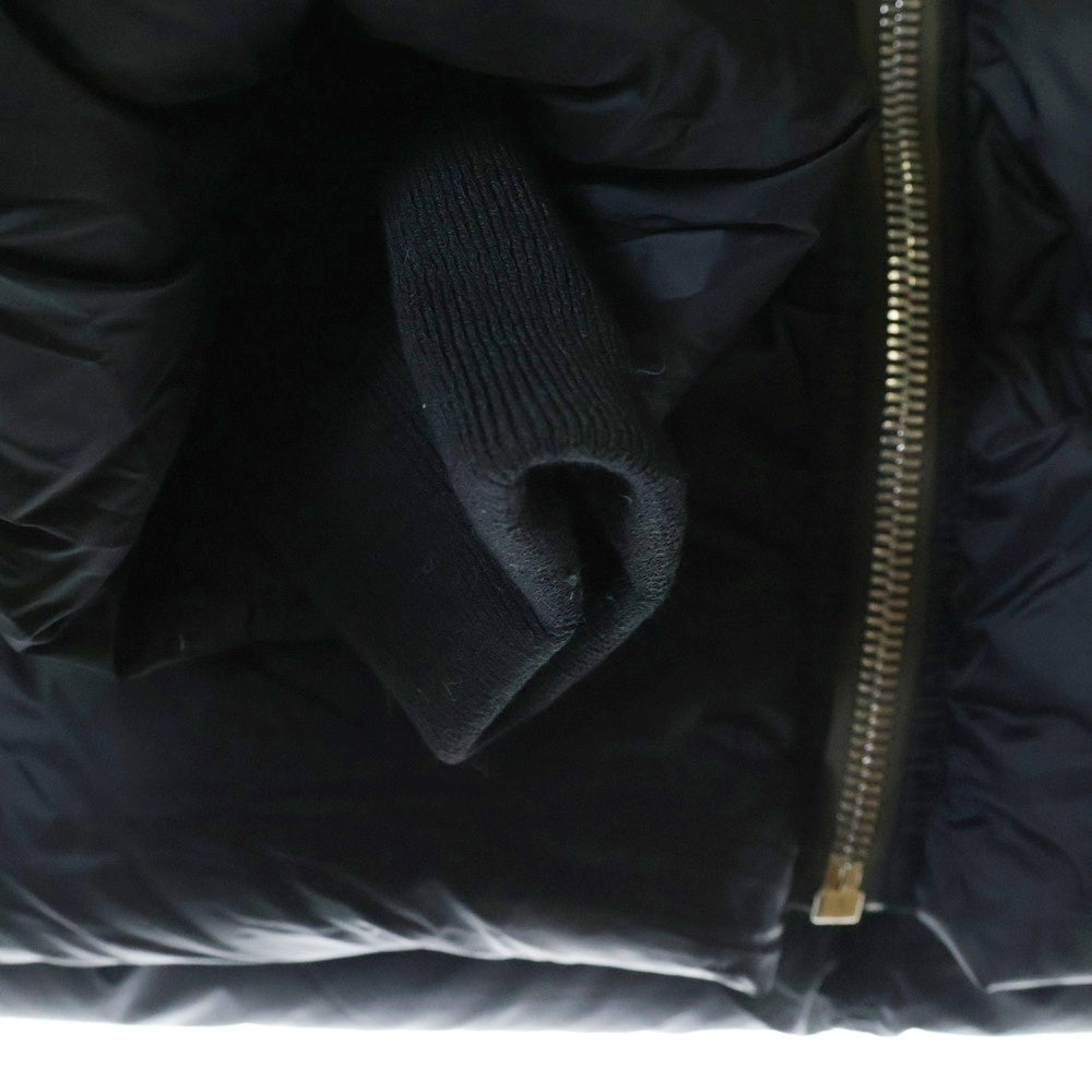 Rick Owens(リックオウエンス) 21AW GETHSEMANE FLIGHT JACKET ゲッセマネ期 フライトダウンジャケット ブラック RU02A5788-NZD3