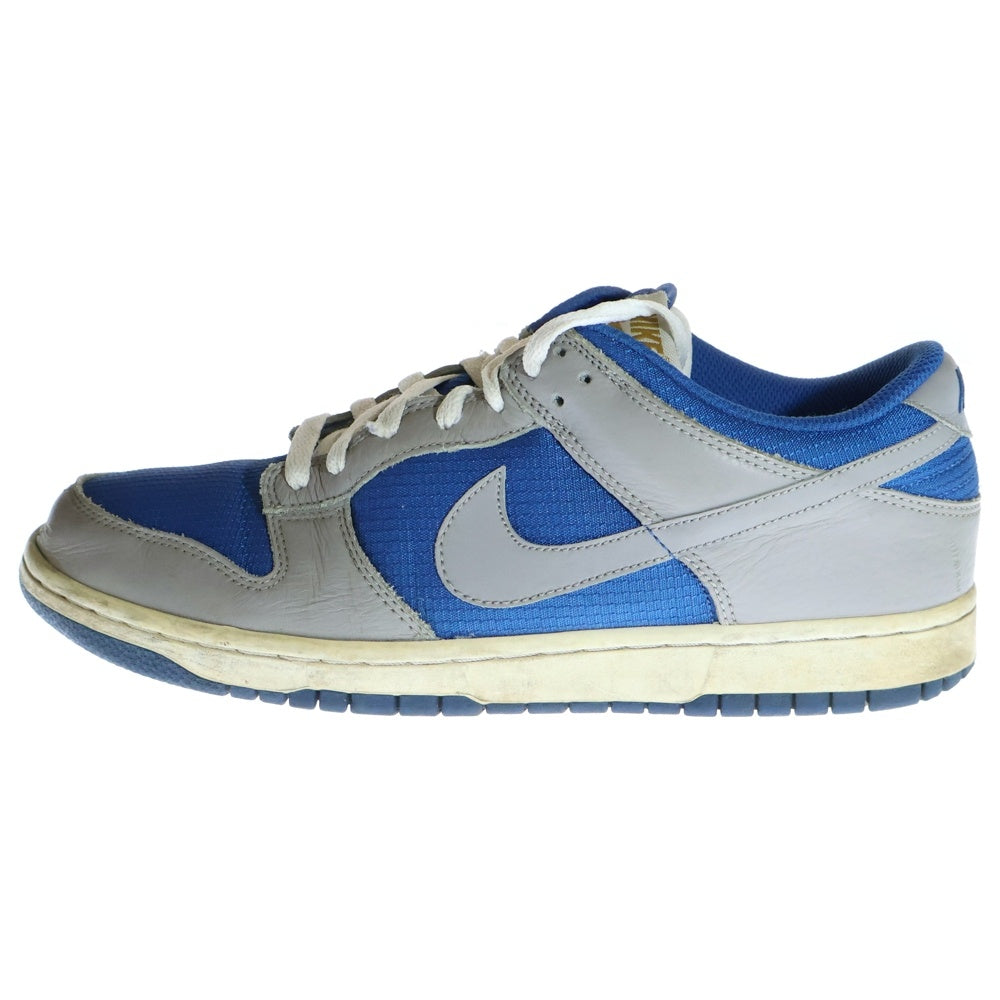 NIKE(ナイキ) 【観賞用 2010年製】 DUNK LOW 08 GREY ROYAL ダンク ローカットスニーカー グレー/ブルー US10/28cm 318019-400