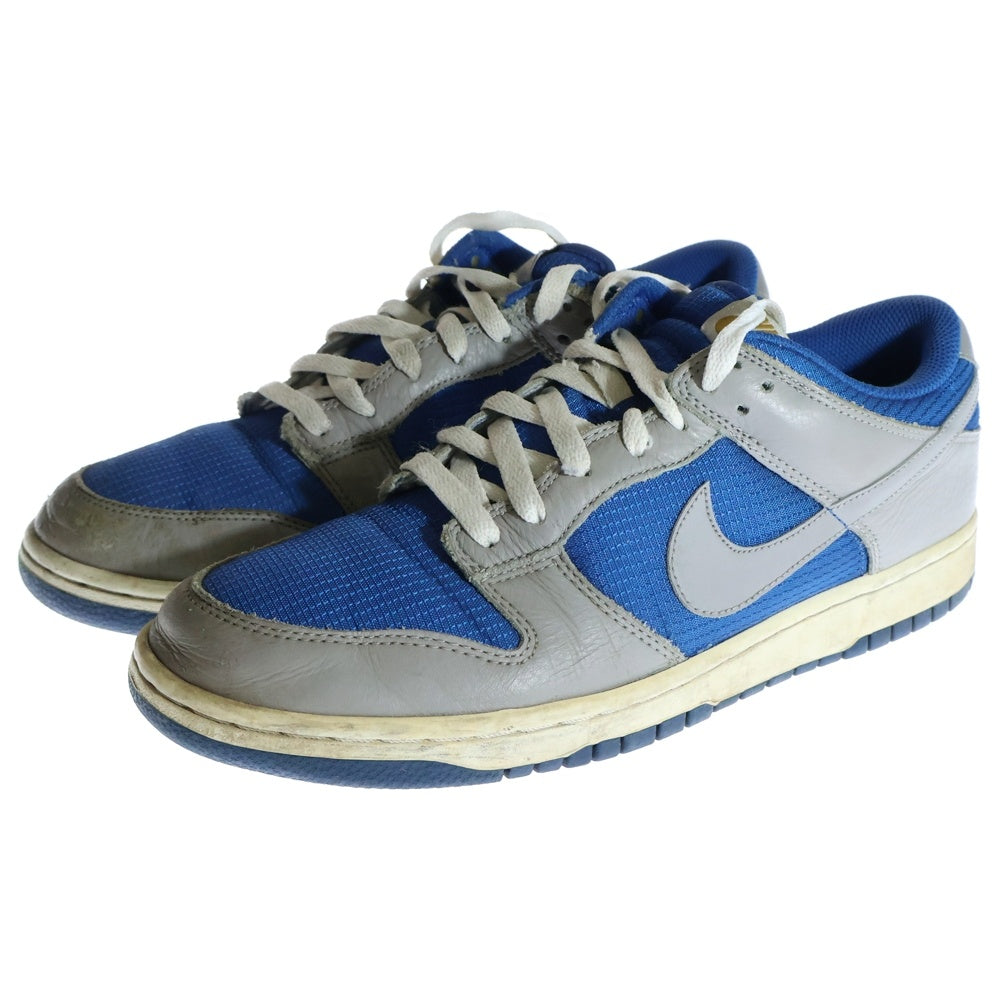NIKE(ナイキ) 【観賞用 2010年製】 DUNK LOW 08 GREY ROYAL ダンク ローカットスニーカー グレー/ブルー US10/28cm 318019-400
