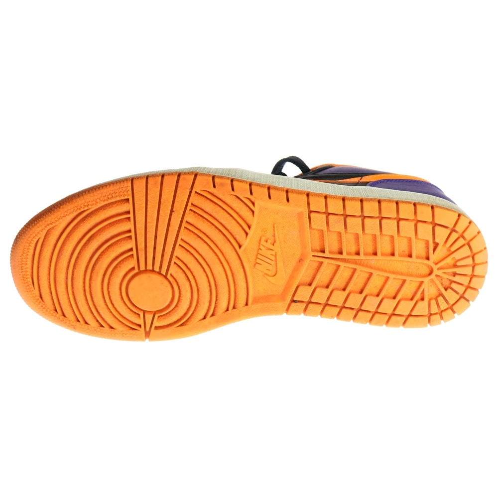 NIKE(ナイキ) 【観賞用 2013年製】 AIR JORDAN 1 LOW PHOENIX SUN エアジョーダン1 フェニックスサン ローカットスニーカー ブラック/パープル/オレンジ US9/27cm 553558-038
