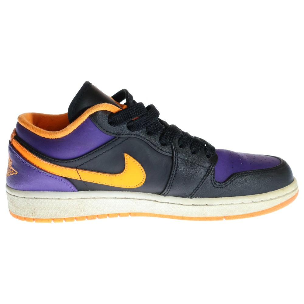 NIKE(ナイキ) 【観賞用 2013年製】 AIR JORDAN 1 LOW PHOENIX SUN エアジョーダン1 フェニックスサン ローカットスニーカー ブラック/パープル/オレンジ US9/27cm 553558-038