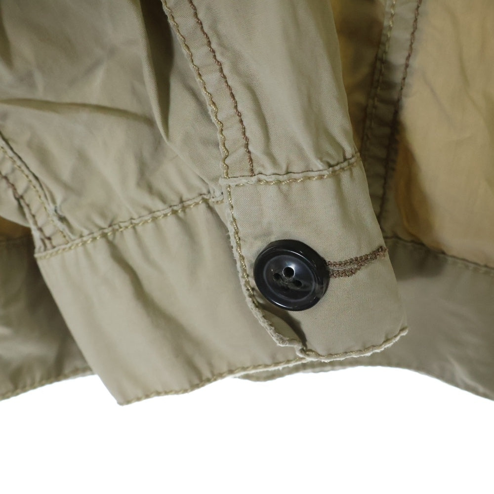 Levi's(リーバイス) 00s ダブルフラップポケット バックプリント コットン トラッカージャケット ベージュ 70599-63