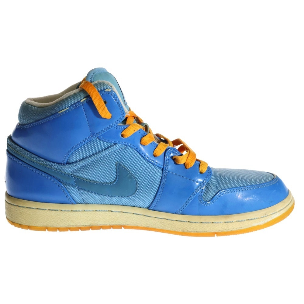 NIKE(ナイキ) 【観賞用 2010年製】AIR JORDAN 1 MID PHAT エアジョーダン1 ファット ミッドカットスニーカー ブルー US10.5/28.5cm 364770-403