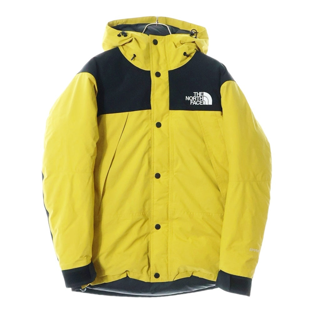 THE NORTH FACE(ザノースフェイス) MOUNTAIN DOWN JACKET GORE-TEX ゴアテックス マウンテンダウン ジャケット イエロー ND91837