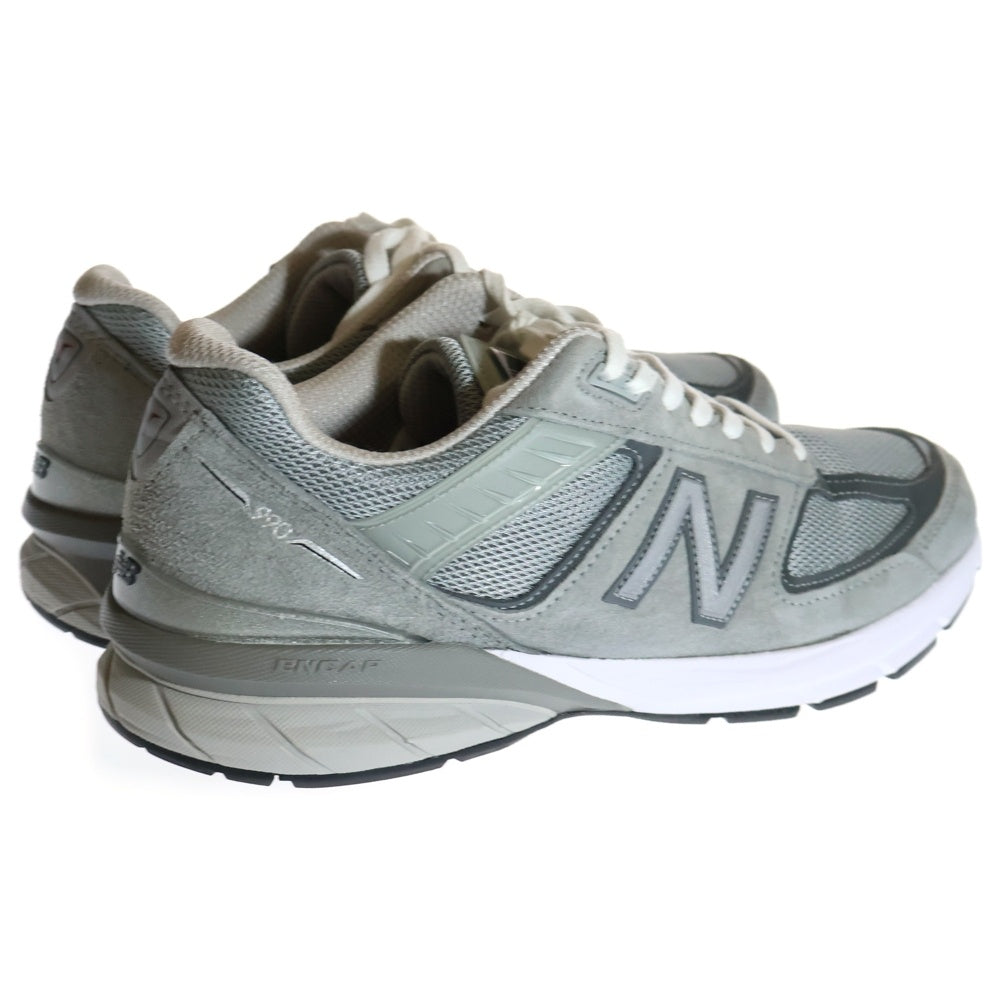New Balance(ニューバランス) M990GL5 スウェードレザー メッシュ ローカットスニーカー グレー US10/28cm