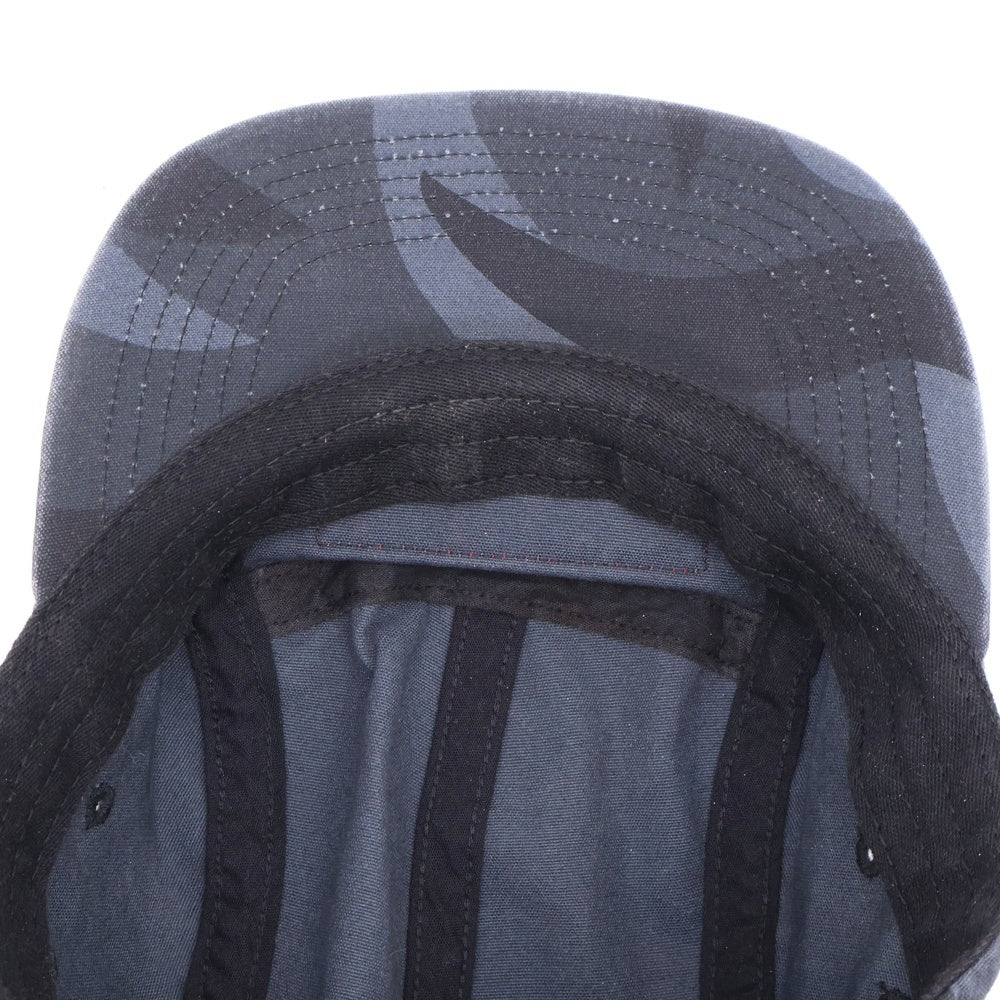 SUPREME(シュプリーム) 19AW Military Camp Cap ミリタリー ボックスロゴ キャンプキャップ 帽子 ブラック