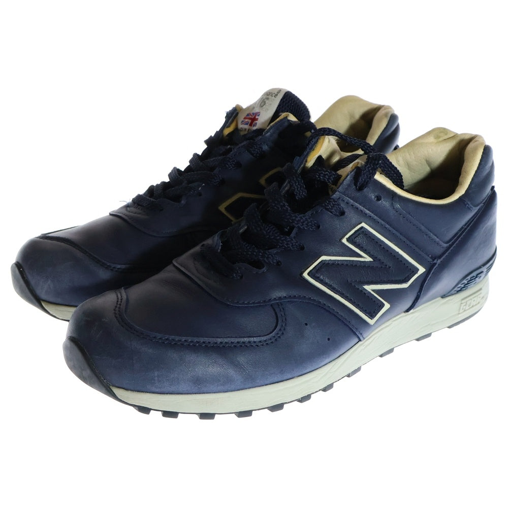 New Balance(ニューバランス) M576CNN レザー ローカットスニーカー ネイビー US9/27cm