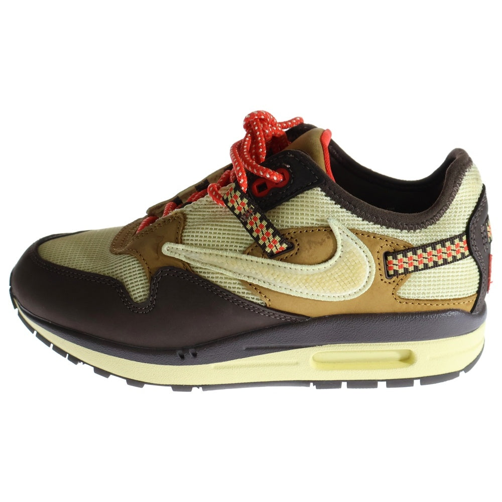 NIKE(ナイキ) ×TRAVIS SCOTT AIR MAX 1 CACTUS BROWN トラヴィススコット エアマックス 1 カクタス ローカットスニーカー マルチ US5/23cm DO9392-200