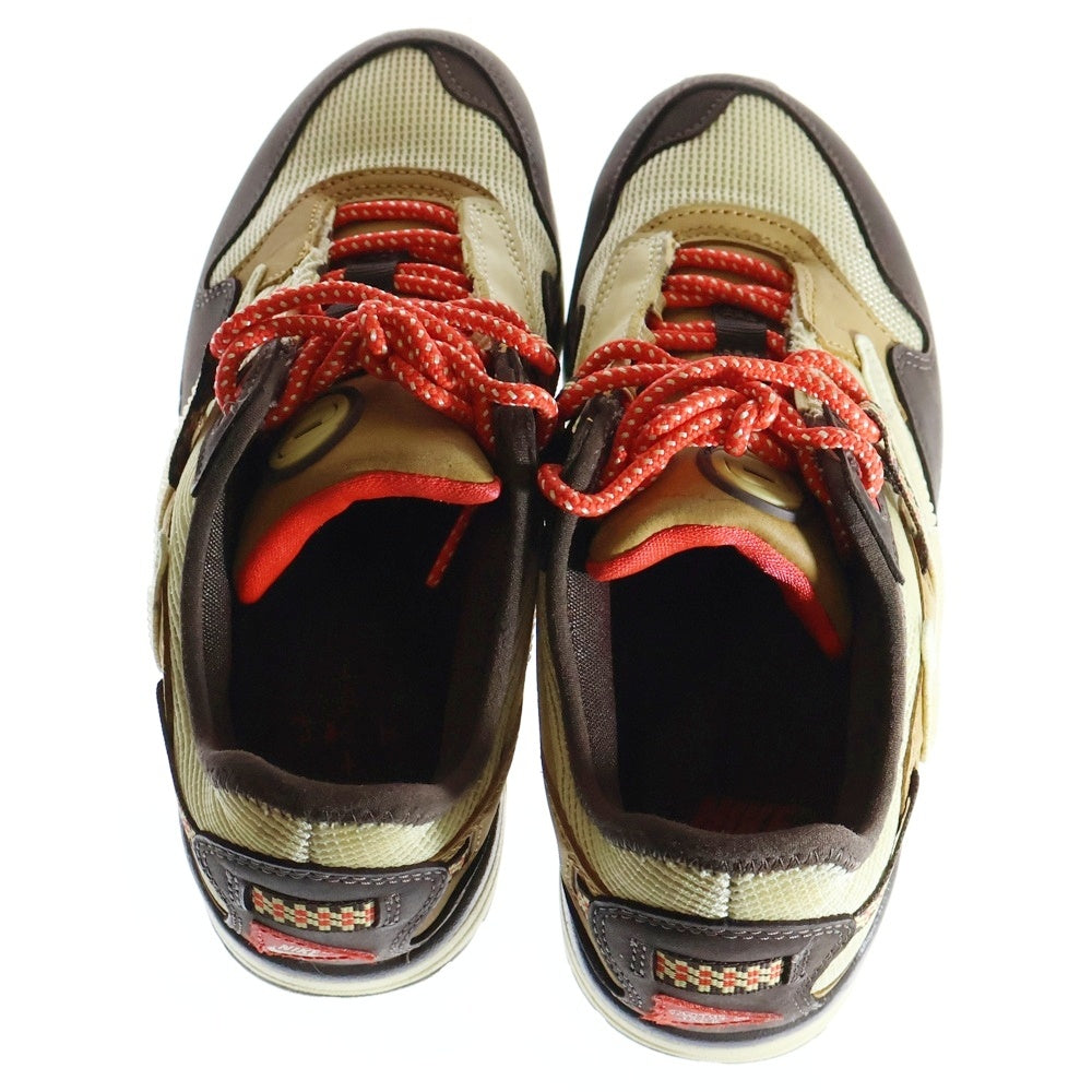 NIKE(ナイキ) ×TRAVIS SCOTT AIR MAX 1 CACTUS BROWN トラヴィススコット エアマックス 1 カクタス ローカットスニーカー マルチ US5/23cm DO9392-200