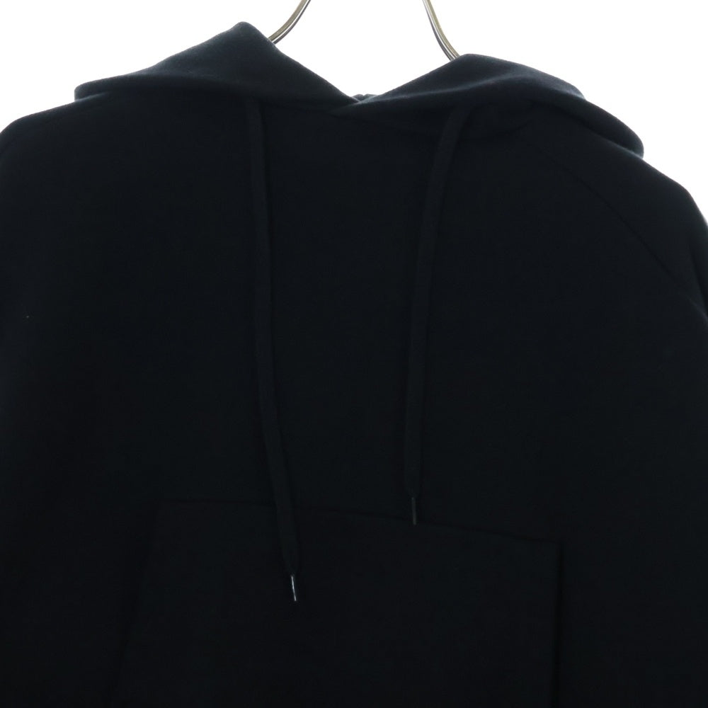 VETEMENTS(ヴェトモン) 18SS テープロゴプルオーバーパーカー ブラック レディース WSS18TR26