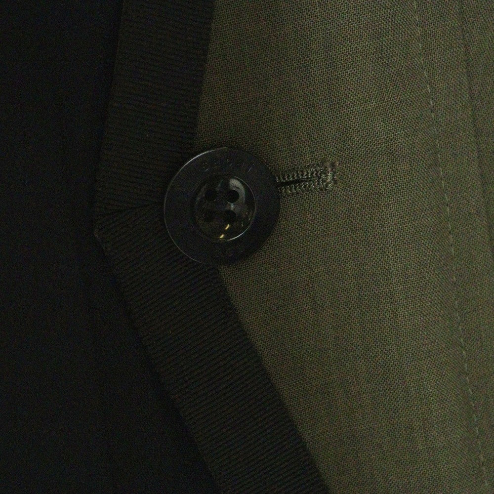 Sacai(サカイ) 21AW Suiting Dress スーチングドレス ワンピース カーキ/ネイビー レディース 21-05389