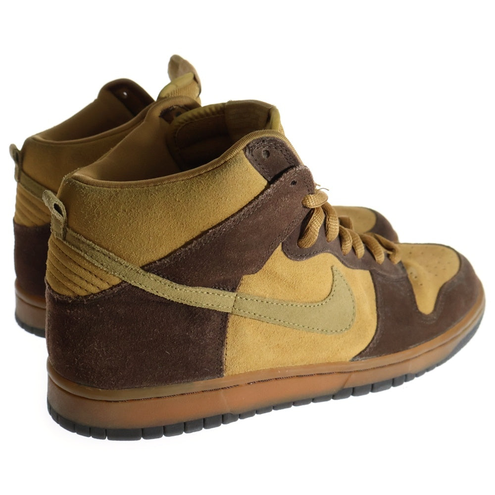 NIKE SB(ナイキエスビー) 【観賞用 2003年製】 DUNK HIGH BROWN PACK ダンク ブラウンパック ハイカットスニーカー ブラウン US10/28cm 305050-222