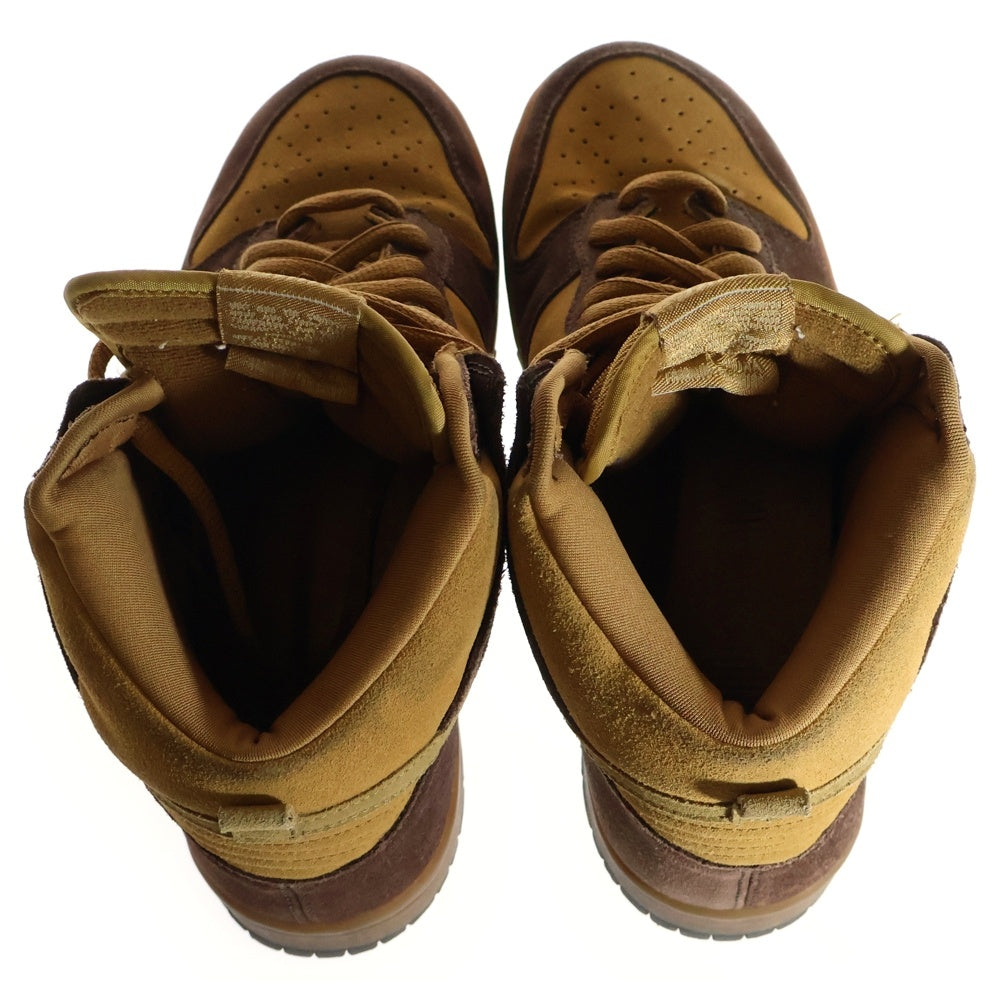 NIKE SB(ナイキエスビー) 【観賞用 2003年製】 DUNK HIGH BROWN PACK ダンク ブラウンパック ハイカットスニーカー ブラウン US10/28cm 305050-222
