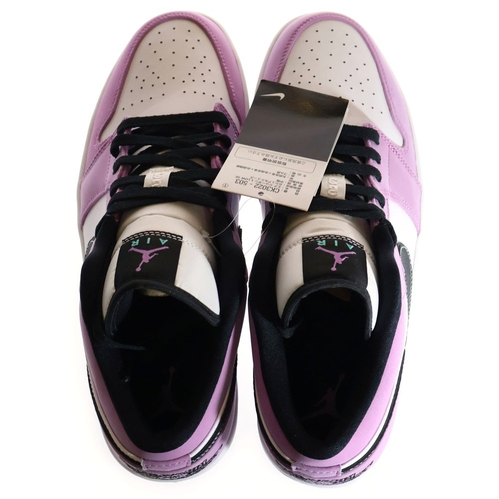 NIKE(ナイキ) AIR JORDAN 1 LOW VIOLET SHOCK エアジョーダン1 ロー ヴァイオレット ショック ローカットスニーカー パープル US12/30cm CK3022-503
