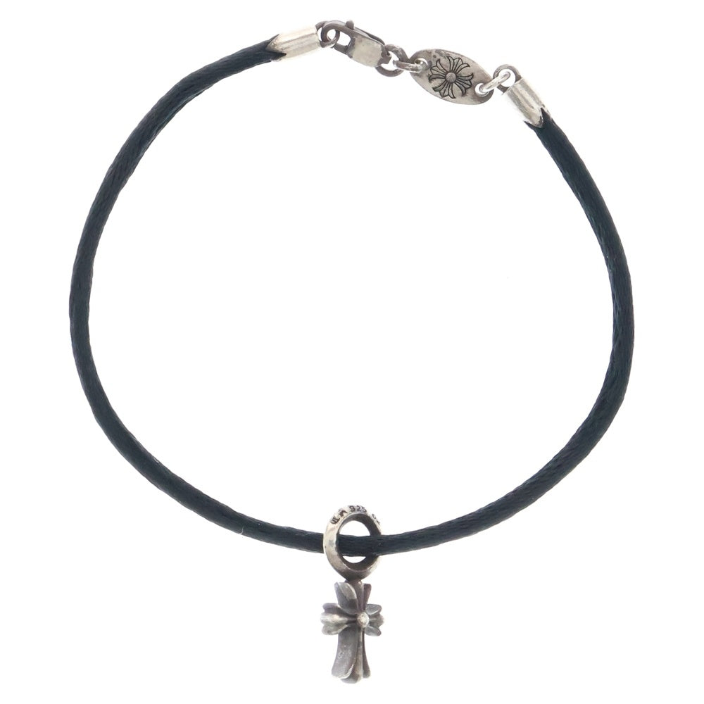CHROME HEARTS(クロムハーツ) KZ BRACELET CH CRS スタッククロス ブレスレット ブラック/シルバー