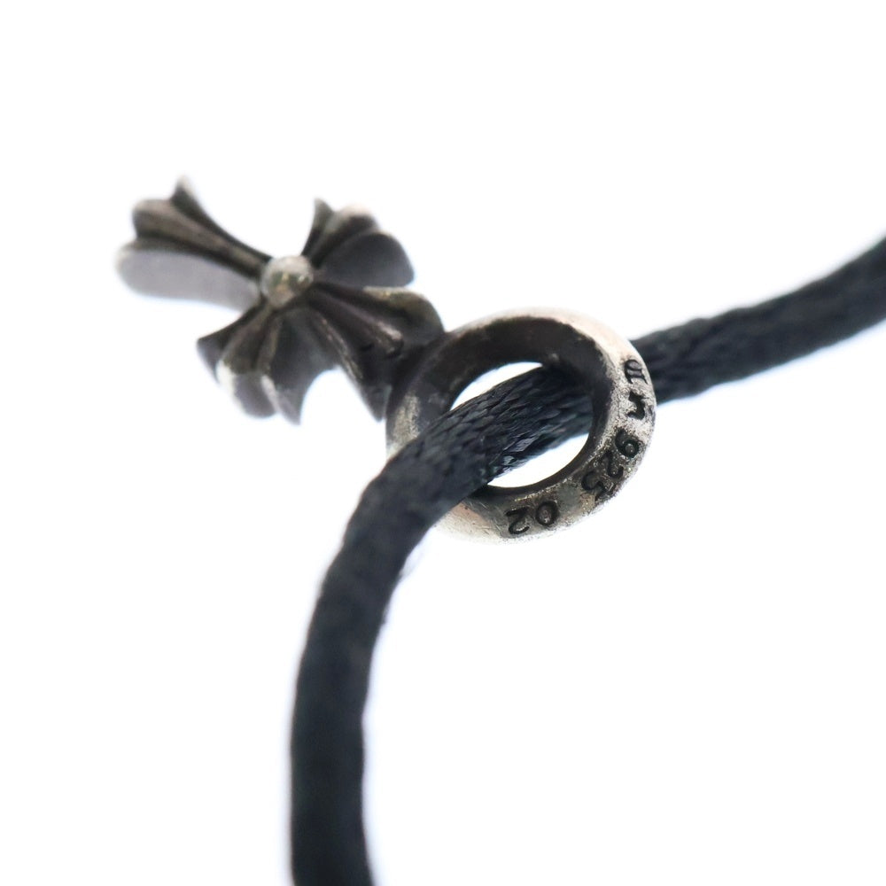 CHROME HEARTS(クロムハーツ) KZ BRACELET CH CRS スタッククロス ブレスレット ブラック/シルバー
