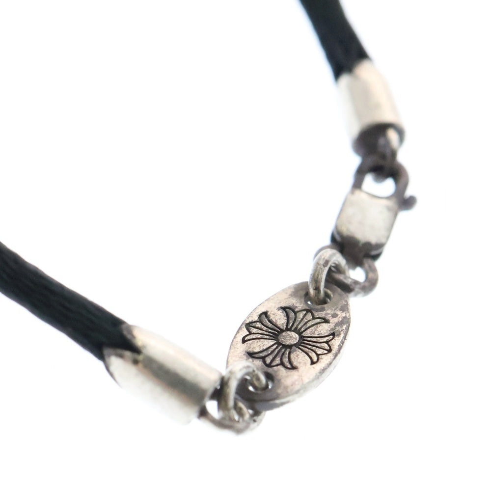 CHROME HEARTS(クロムハーツ) KZ BRACELET CH CRS スタッククロス ブレスレット ブラック/シルバー