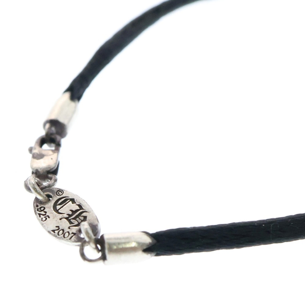 CHROME HEARTS(クロムハーツ) KZ BRACELET CH CRS スタッククロス ブレスレット ブラック/シルバー