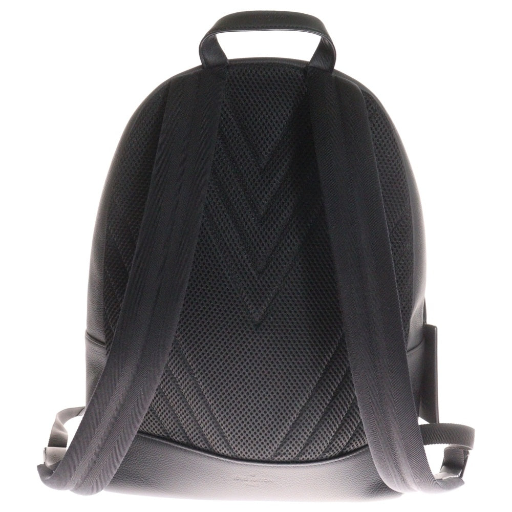 LOUIS VUITTON(ルイヴィトン) LVアエログラム テイクオフ バックパック レザー リュックサック ブラック M57079 RFID