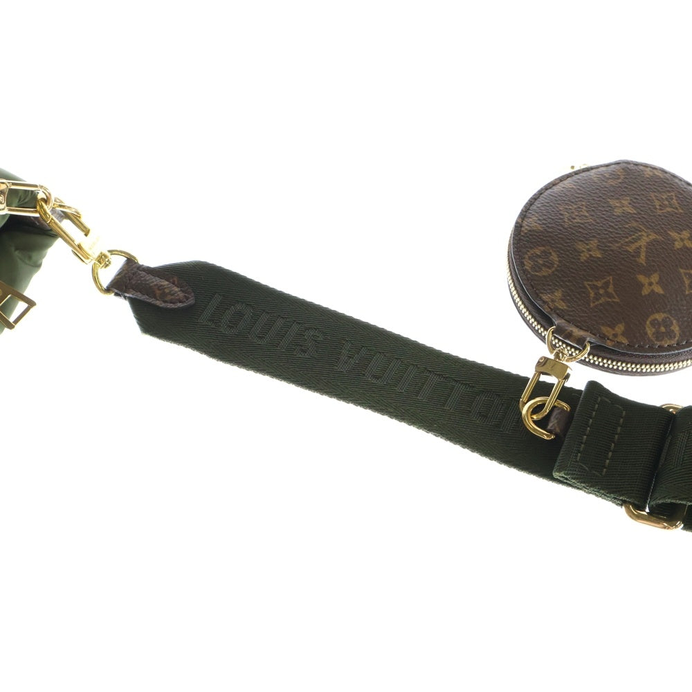 LOUIS VUITTON(ルイヴィトン) LVピロー マキシ ミュルティ ポシェットアクセソワール モノグラム ショルダーバッグ カーキ/ベージュ レディース M58977 RFID