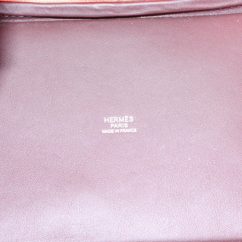 HERMES(エルメス) ピコタンロック PM カーゴ ポケット トワルゴエラン スイフト ローズテキサス ルージュセリエ ハンドバッグ ピンク/ブラウン U刻印 シルバー金具 レディース