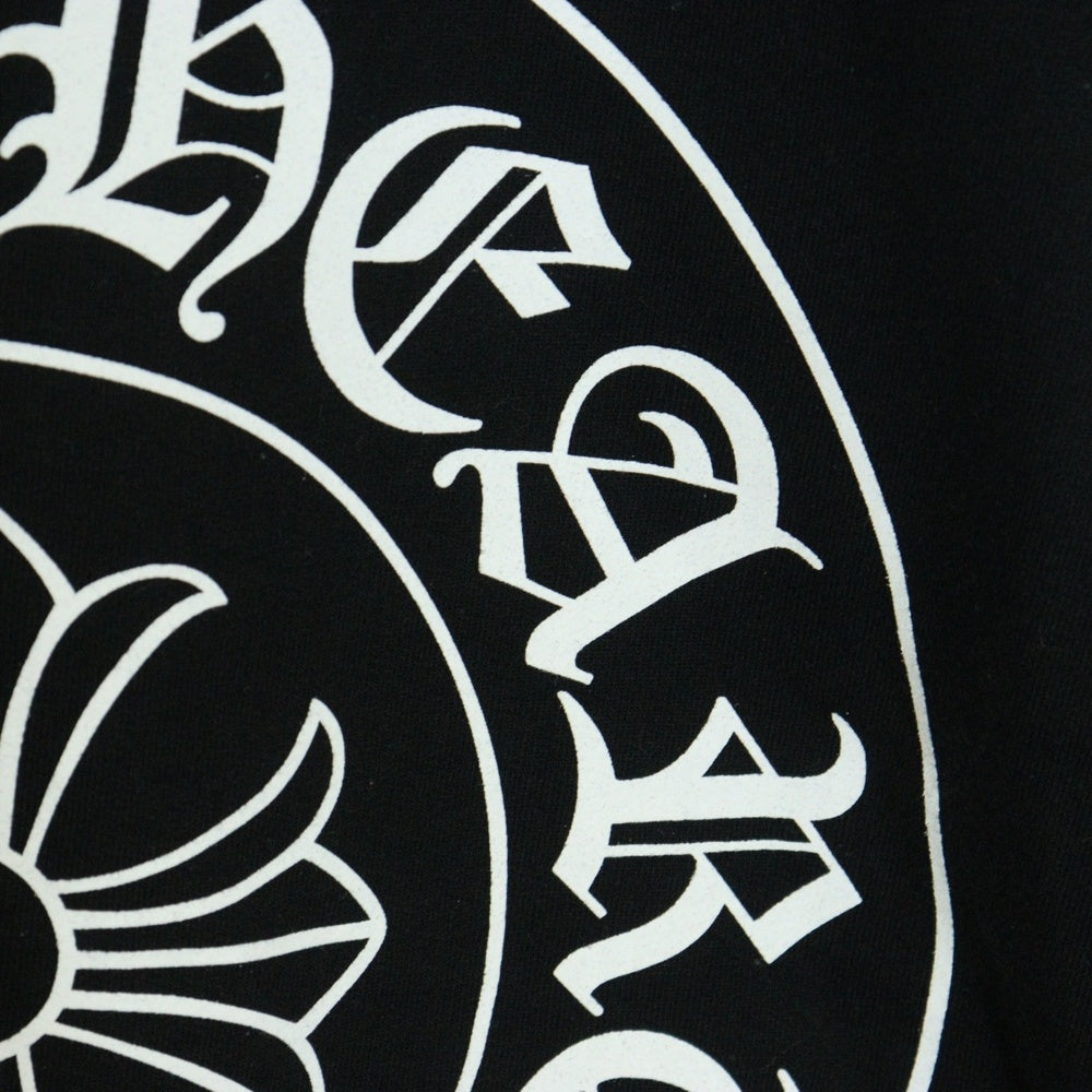 CHROME HEARTS(クロムハーツ) SWTSHRT HD ZIP LTD ロサンゼルス限定バックホースシュー ジップアップスウェットパーカー フーディ ブラック