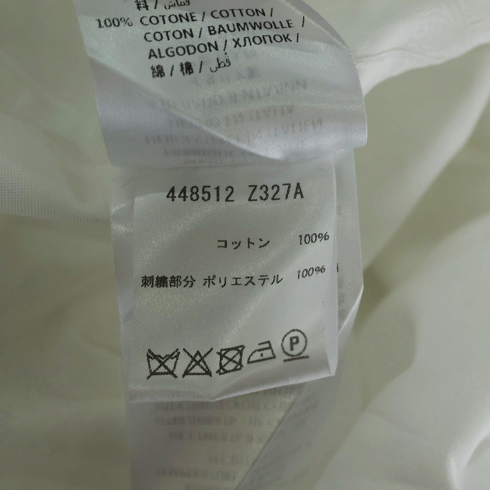 GUCCI(グッチ) スター ビー コットン 長袖シャツ ホワイト 448512 Z327A