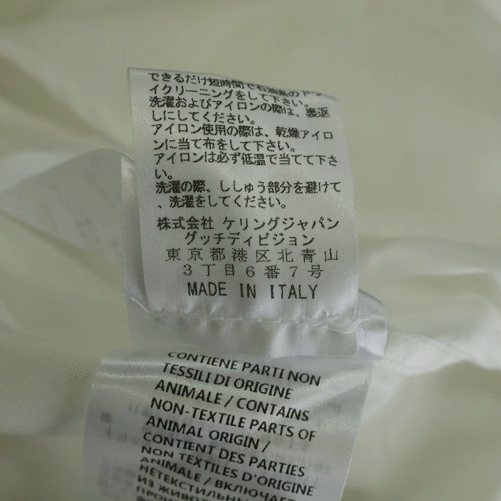 GUCCI(グッチ) スター ビー コットン 長袖シャツ ホワイト 448512 Z327A