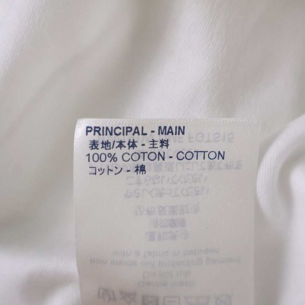 LOUIS VUITTON(ルイヴィトン) 19SS LVスタンプロゴ プリント クルーネック 半袖Tシャツ カットソー ホワイト RW191W DMF FGTS15