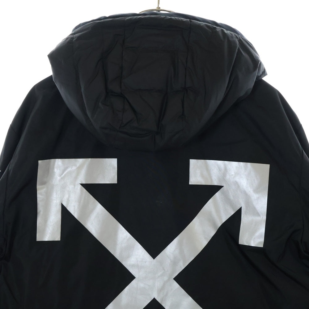 MONCLER(モンクレール) 17SS WHITE TABLIER バックプリント ナイロン ダウンジャケット ブラック C109H4131080 57425
