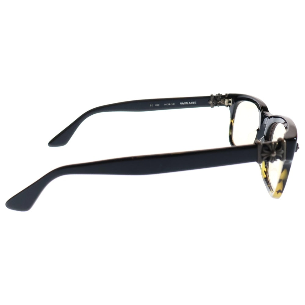 CHROME HEARTS(クロムハーツ) VAGILANTE CHプラステンプル サングラス アイウェア メガネ 眼鏡 ブラック/シルバー