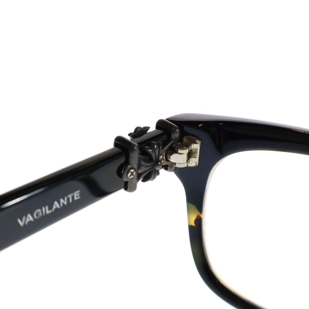 CHROME HEARTS(クロムハーツ) VAGILANTE CHプラステンプル サングラス アイウェア メガネ 眼鏡 ブラック/シルバー