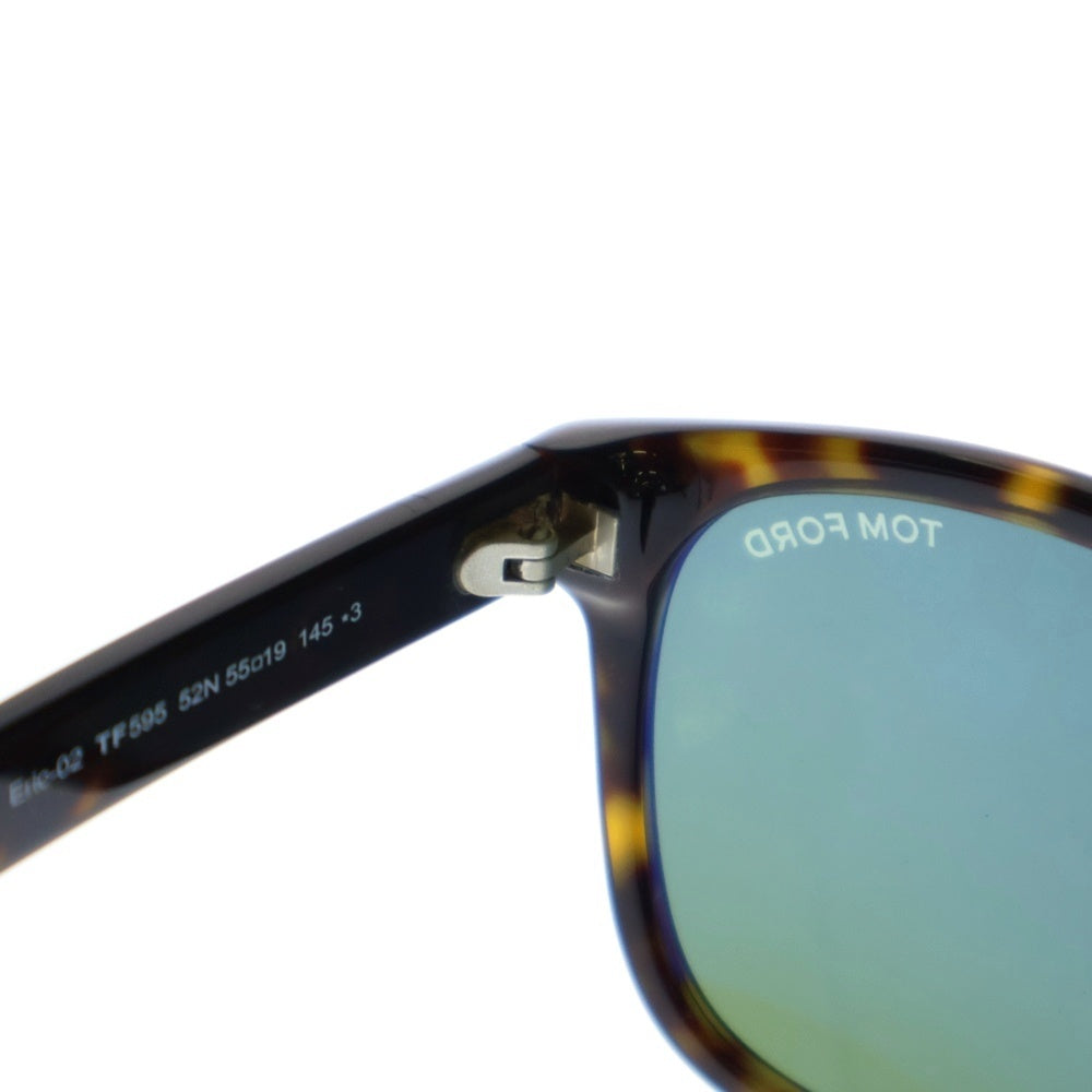 TOM FORD(トムフォード) Eric-02 ウェリントン カラーレンズ サングラス アイウェア メガネ 眼鏡 ブラウン TF595