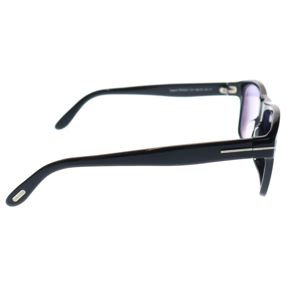 TOM FORD(トムフォード) August スクエアフレーム カラーレンズ サングラス アイウェア メガネ 眼鏡 ブラック TF678-F
