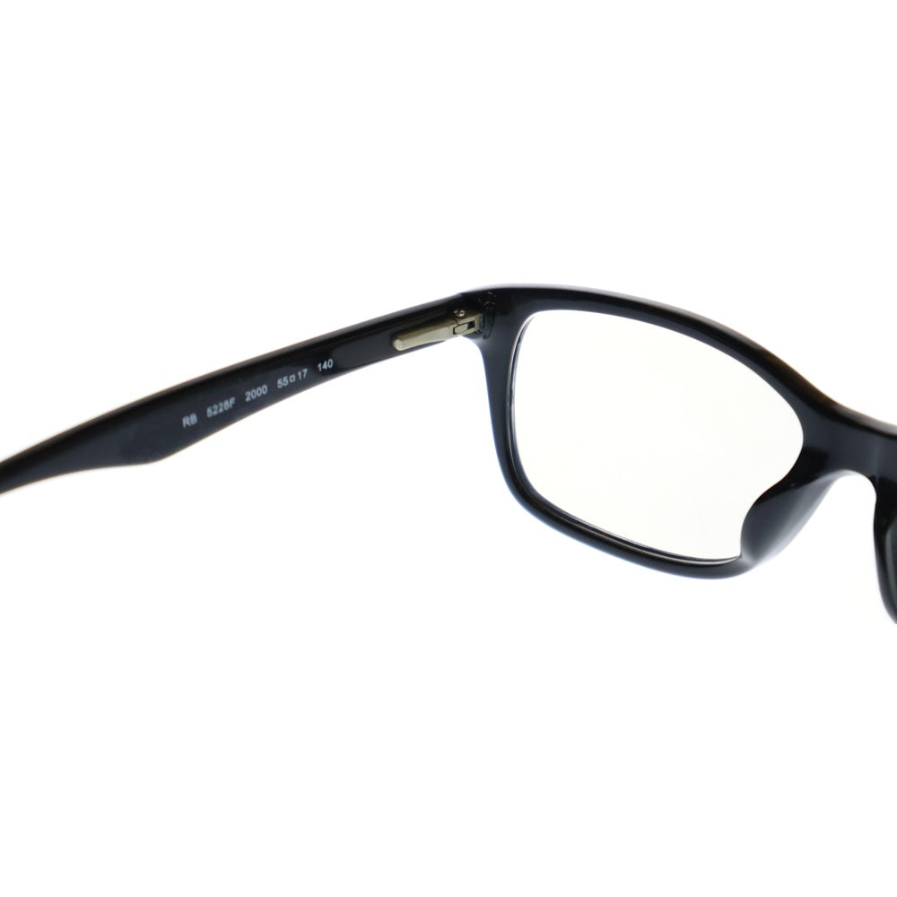 Ray Ban(レイバン) スクエアフレーム サングラス アイウェア メガネ 眼鏡 ブラック RB5228F