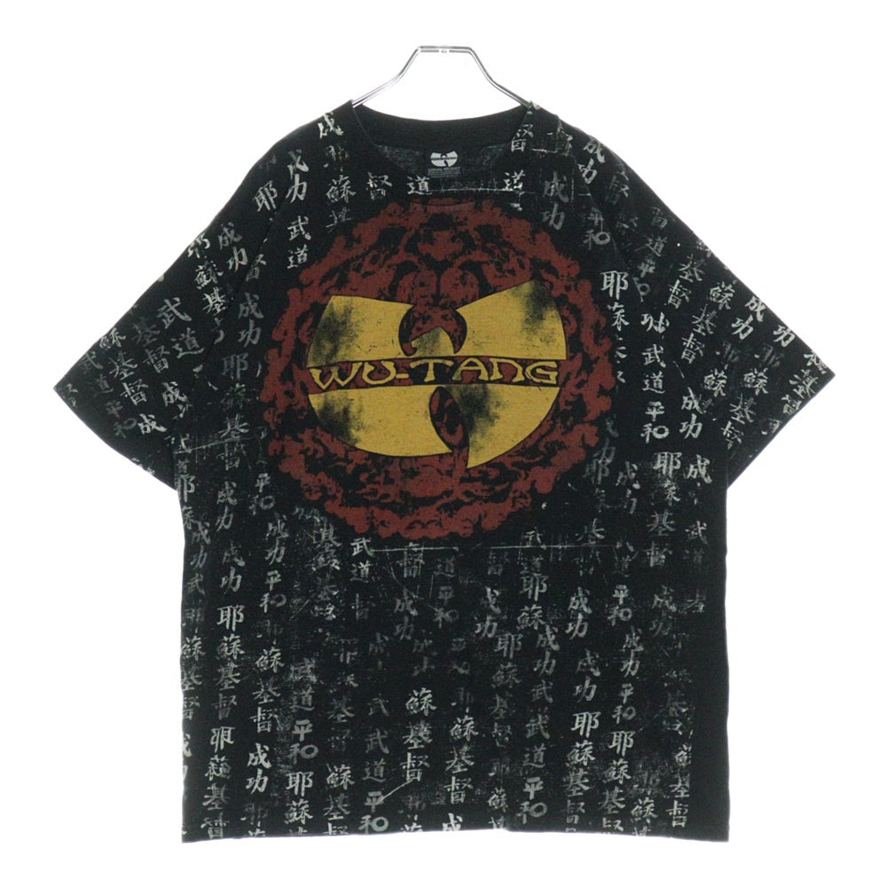 VINTAGE(ヴィンテージ) 00s WU-TANG CLAN KANJI TEE ウータンクラン 漢字 半袖Tシャツ ビンテージ ブラック