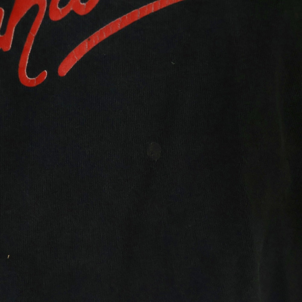 VINTAGE(ヴィンテージ) 90s THE BLACK KNIGHT PREFERREDタグ ザ ブラックナイト モーターサイクル 半袖Tシャツ ブラック