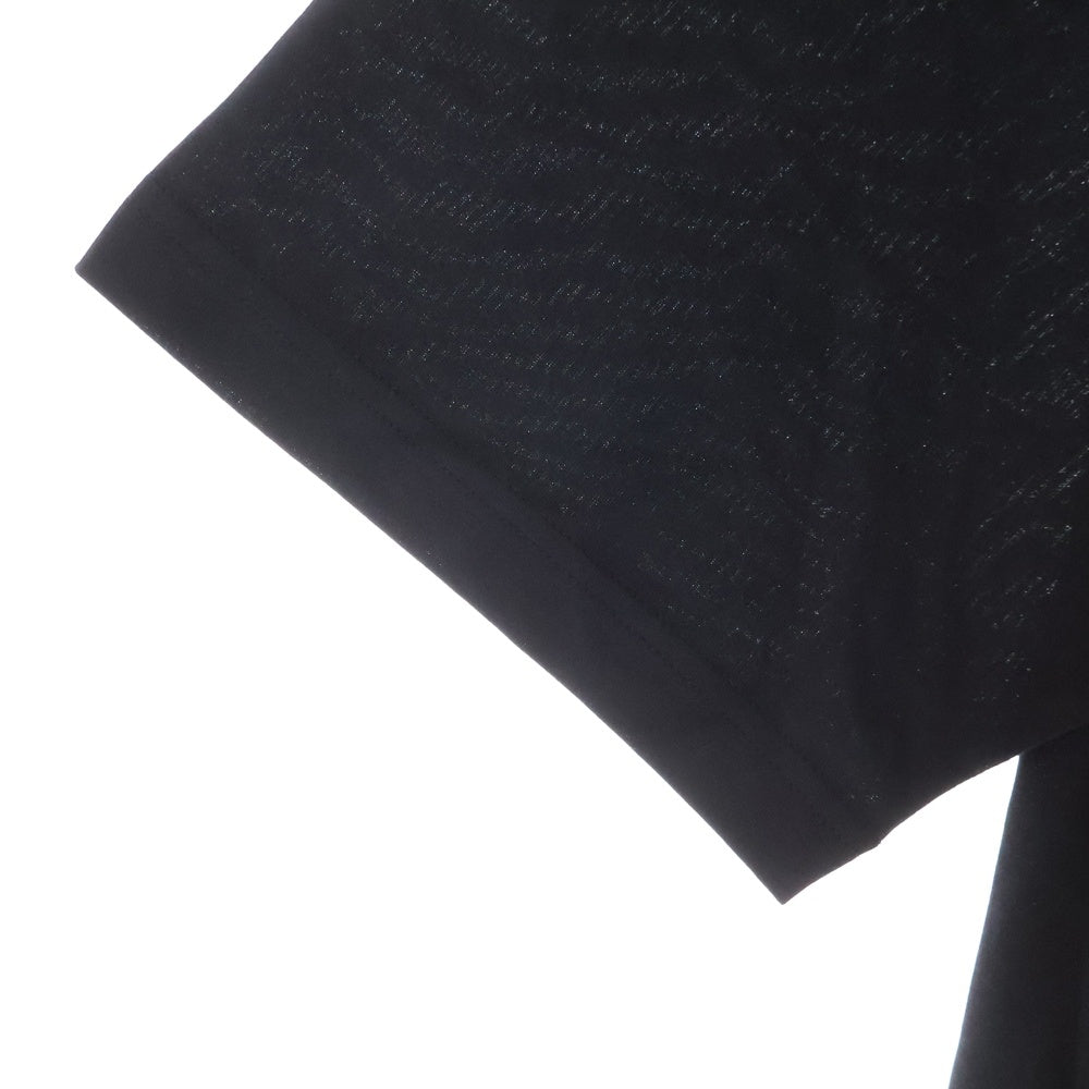 BALENCIAGA(バレンシアガ) ケアラベル バックプリント 半袖Tシャツ ブラック 724514 TNVL9