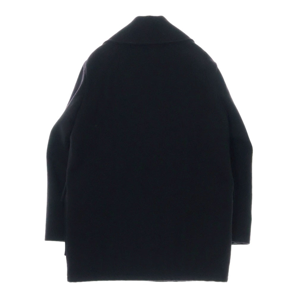 Maison Margiela 10(メゾン マルジェラ) 15AW 中綿キルティング ウール ロング ドンキーコート ブラック 50AM023044024