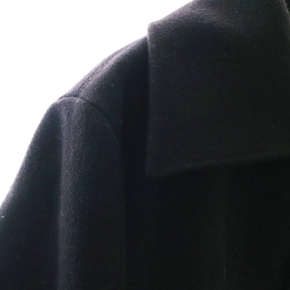 Maison Margiela 10(メゾン マルジェラ) 15AW 中綿キルティング ウール ロング ドンキーコート ブラック 50AM023044024
