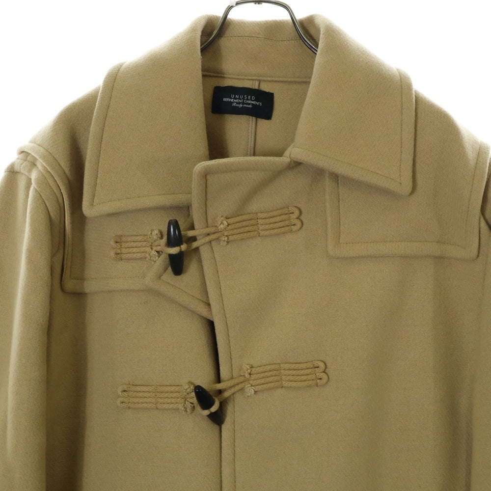 UNUSED(アンユーズド) 21AW Wool Duffel Coat ウール ダッフルコート ベージュ US2031