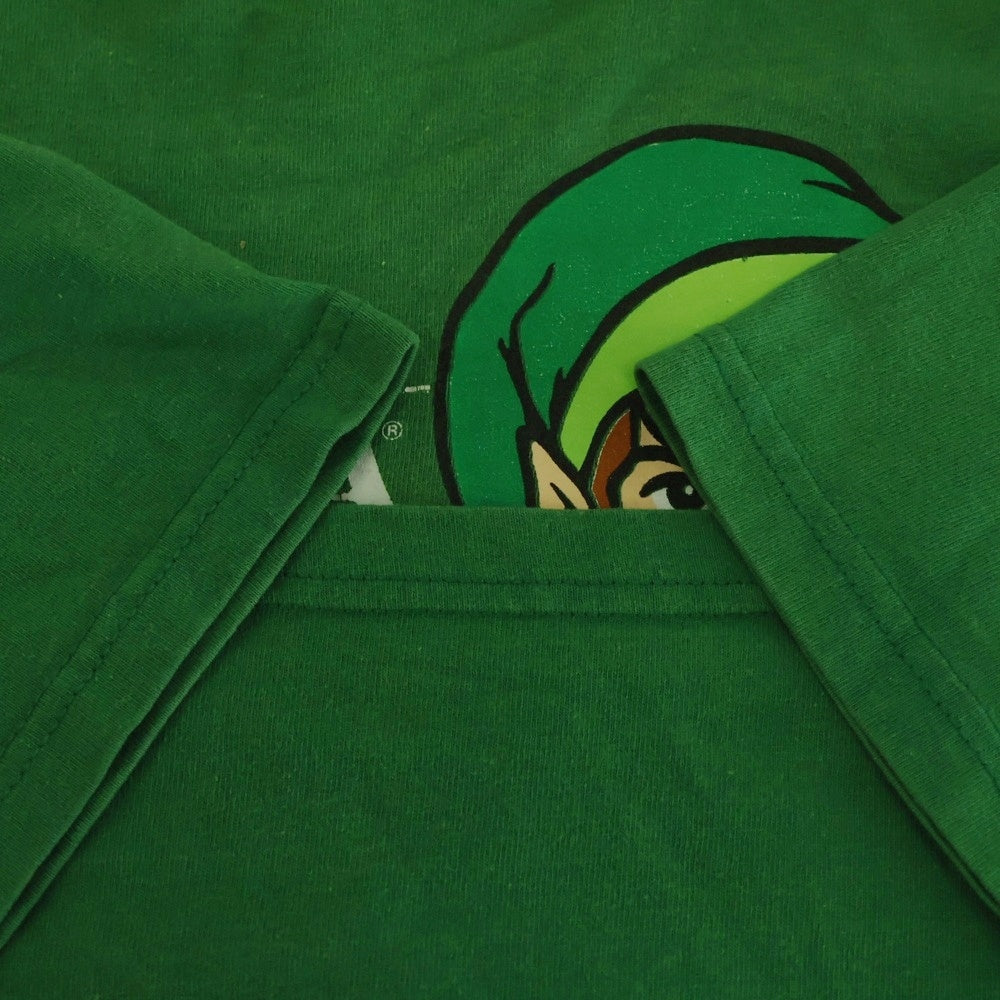 VINTAGE(ヴィンテージ) 00S The Legend Of Zelda ザ レジェンド オブ ゼルダ プリント クルーネック 半袖Tシャツ カットソー グリーン